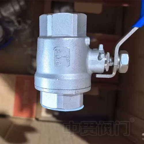 म्यानुअल 2PCS थ्रेड थ्रेड गरिएको एन्ड बल भल्भ